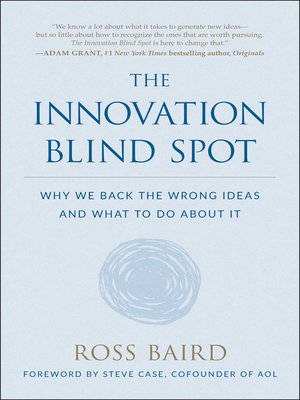 cover image of The Innovation Blind Spot